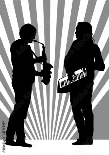 Saxophone and piano