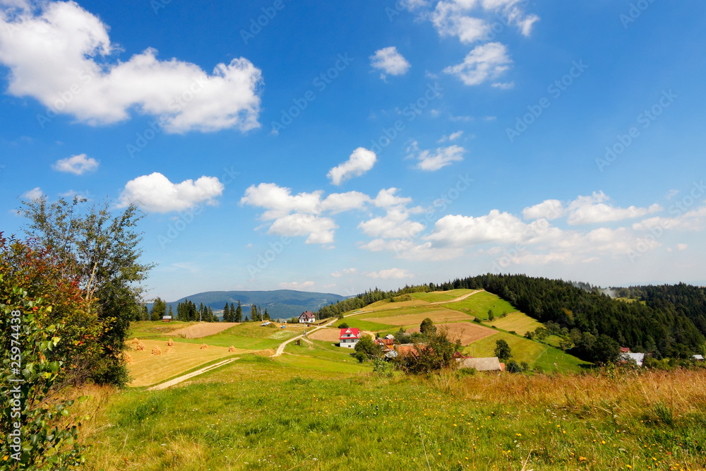 Mountain summer landscape Mountain summer landscape