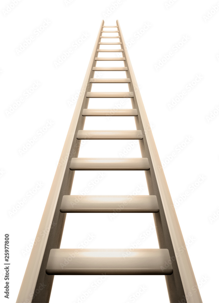 tall upward ladder symbolizing success