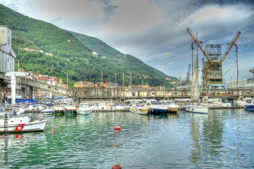 The hobor at Castellammare di Stabia photo