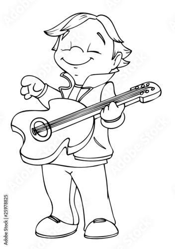 Kind, Junge, Gitarre, Musik, Rock, Rockstar