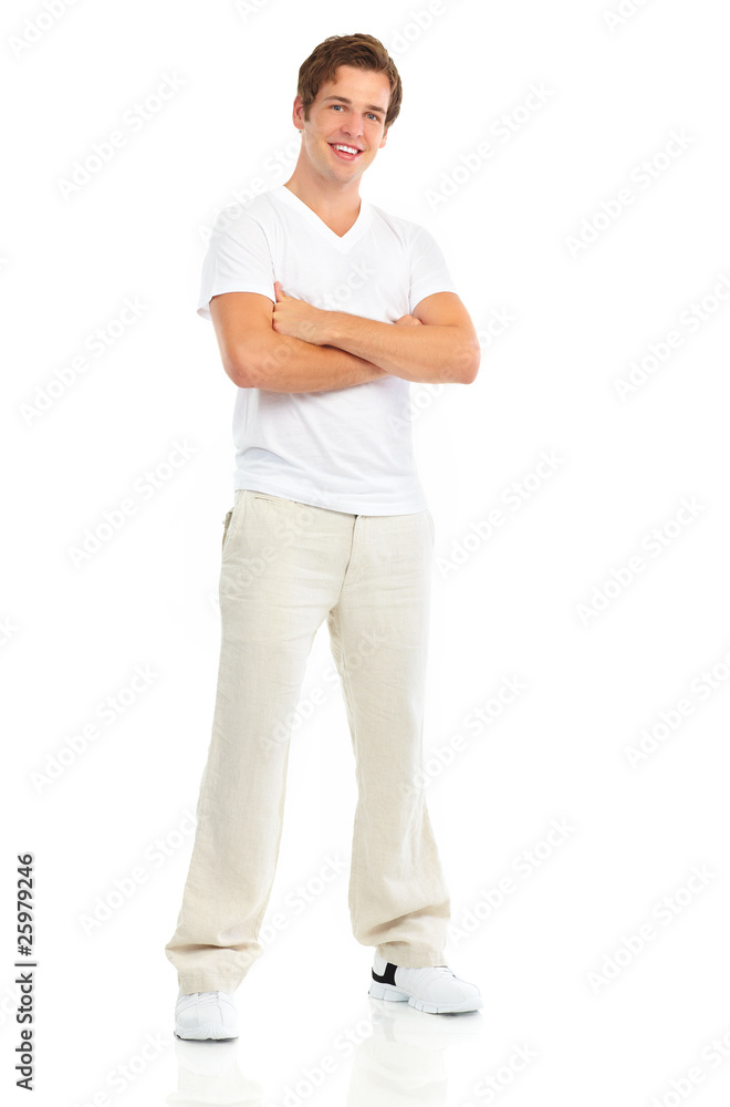 Happy young man Happy young man