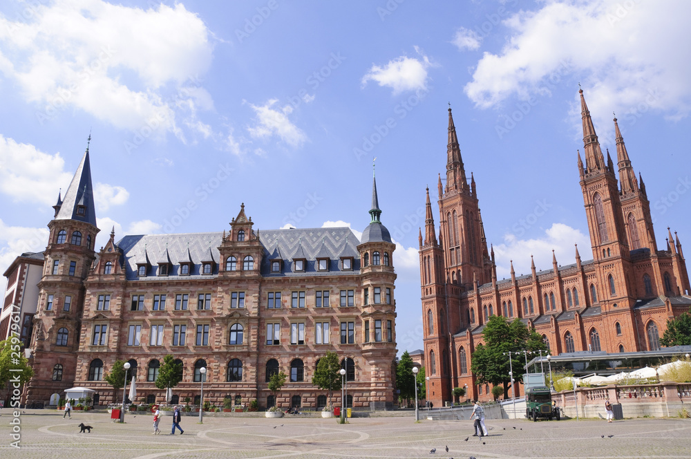Market Square - Wiesbaden, Germany