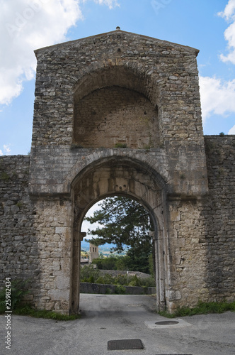 Albornozian Rocca. Spoleto. Umbria.