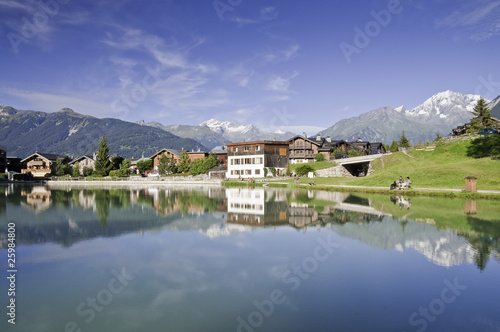 El pueblo de Le Praz © DGA1958