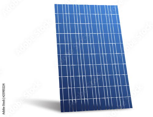 photovoltaique fond blanc