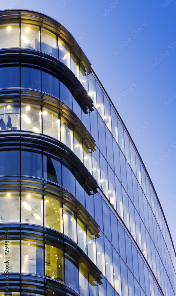 Office Building at twilight