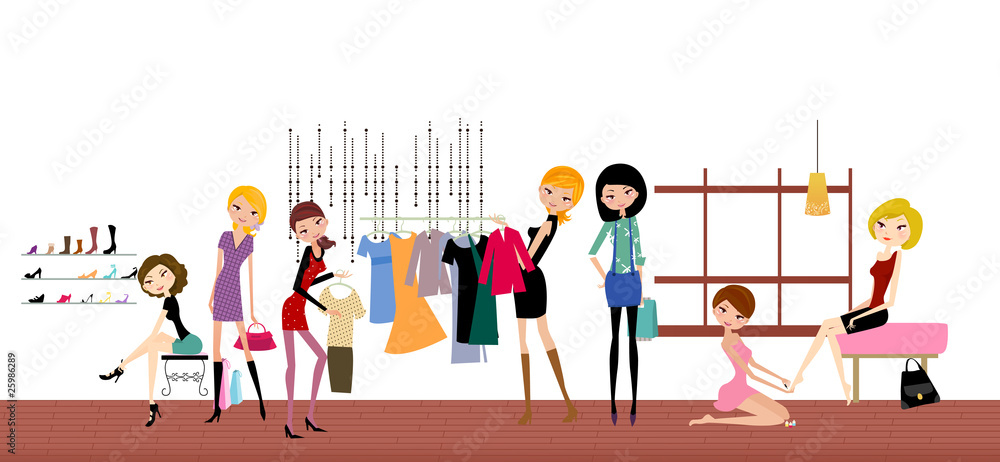 Fototapeta premium fashion life