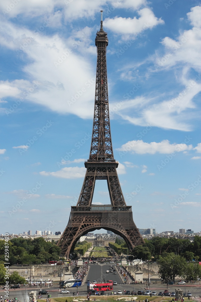 Paris, Frankreich - Eiffelturm