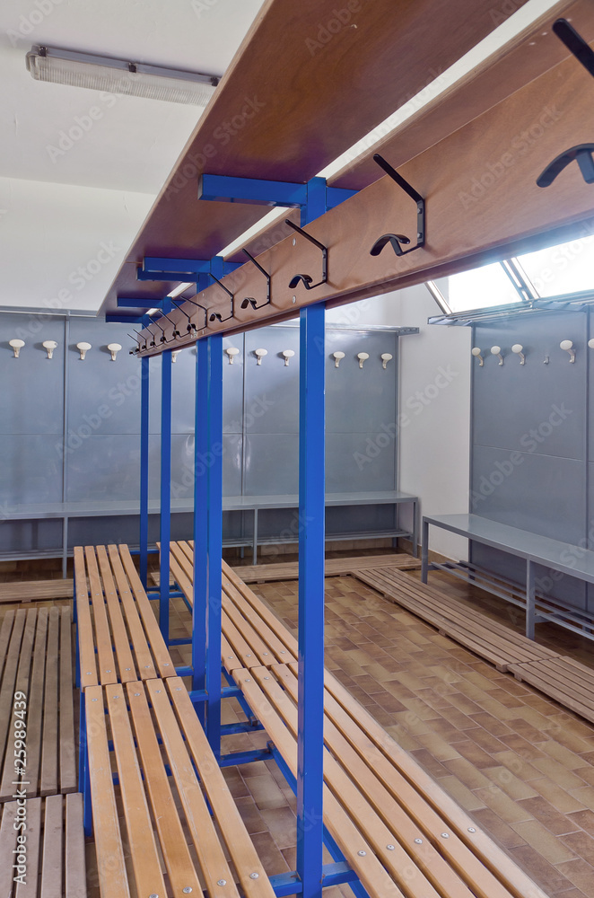 Fototapeta premium Spogliatoio stadio