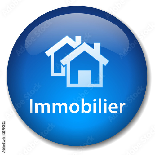 Bouton Web IMMOBILIER (agence immobilière propriété achat vente)