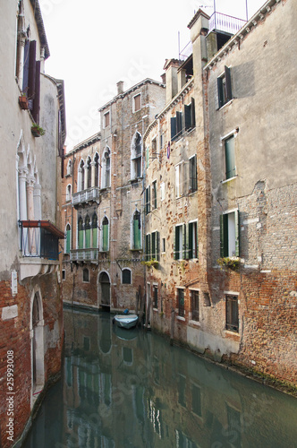 Widman river located at Venice, Italy
