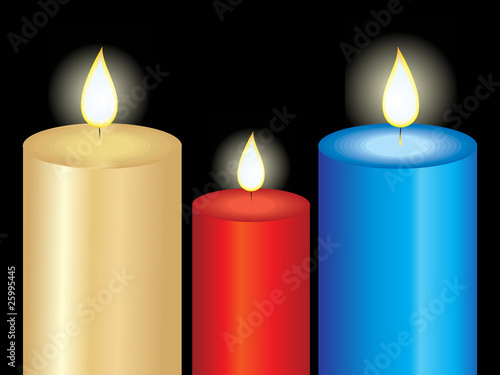 abstract candle
