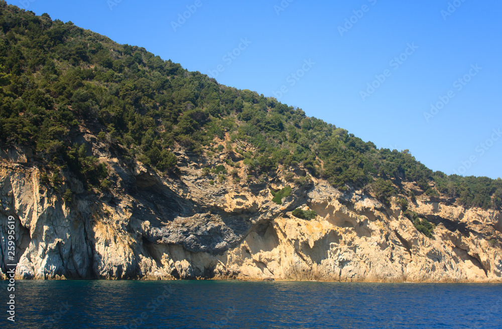 Fototapeta premium Wild Coast Of Elba