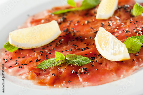 Tuna Carpaccio