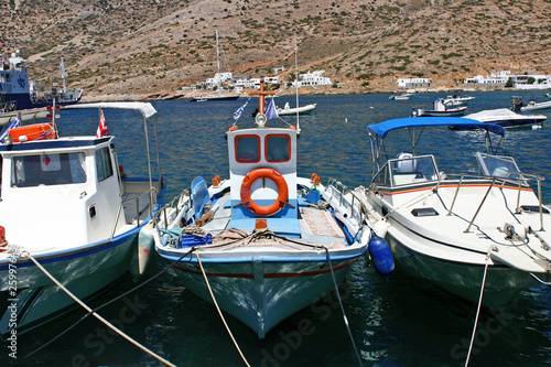 bateaux de pêche,Grèce