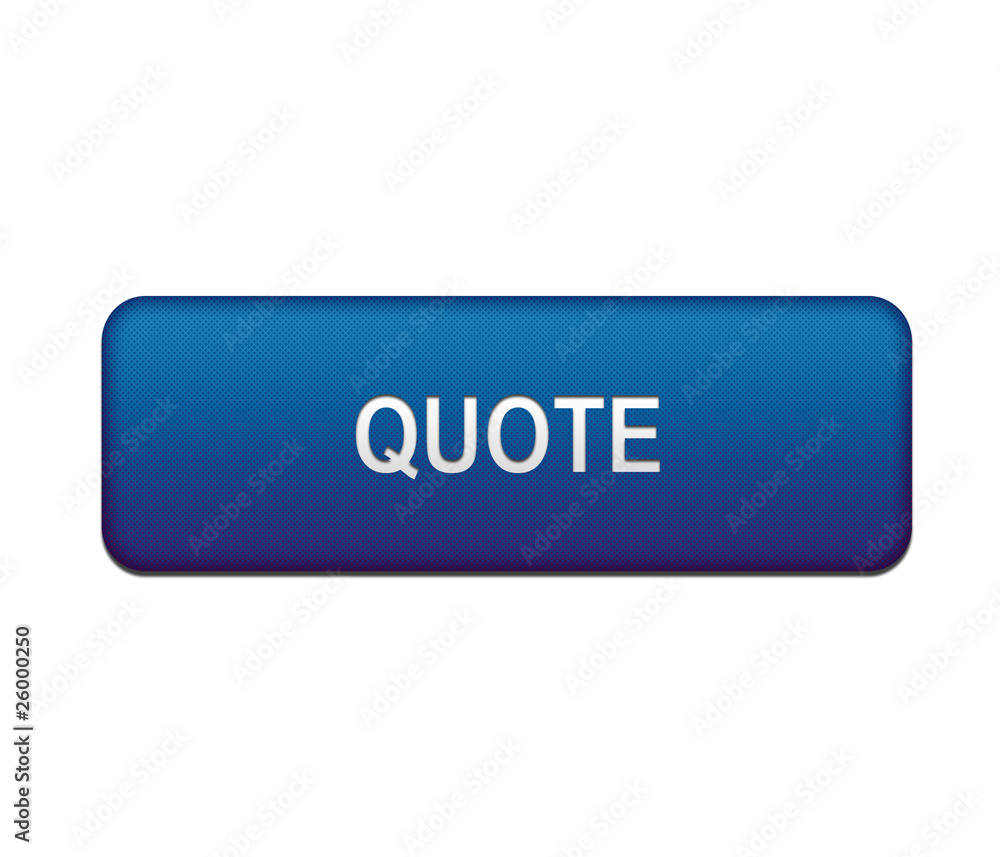 Boton azul QUOTE con textura Boton azul QUOTE con textura