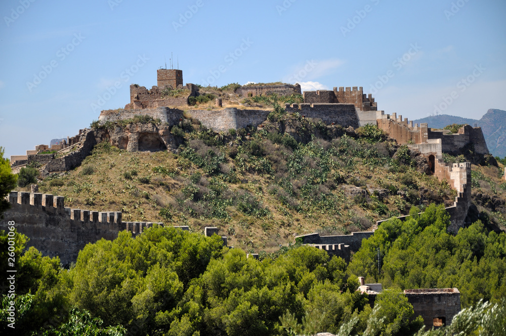 The Castle of Sagunto (Spain)