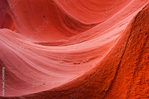 waves in lower antelope canyon
