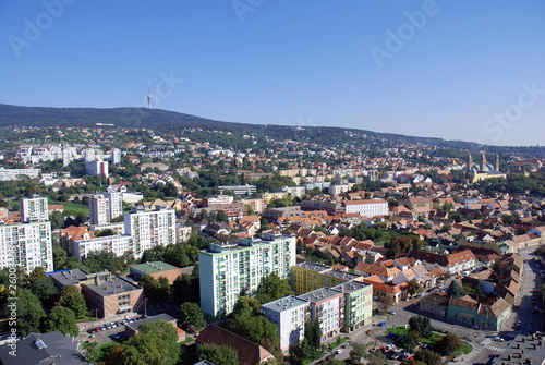 Fünfkirchen - Pécs, Ungarn overview © Sinuswelle
