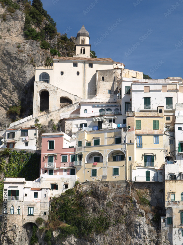 Häuser in Amalfi