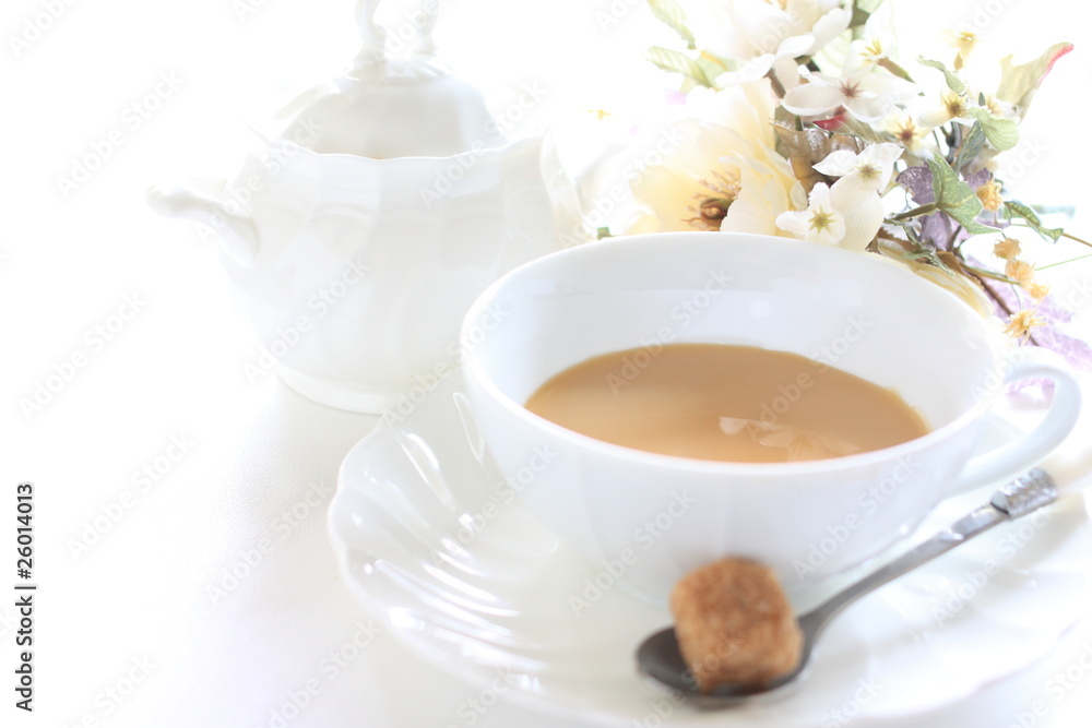 Milk tea and brown sugar Milk tea and brown sugar