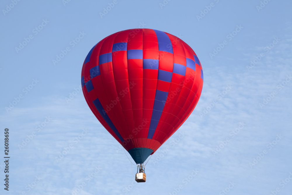 Naklejka premium Hot air balloon detail.
