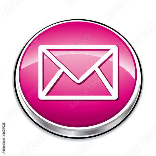 Message pink web button