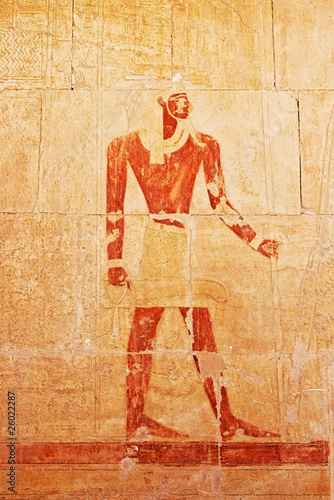 egypt stone painting