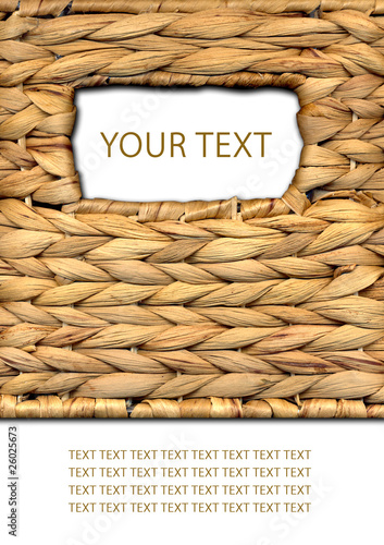 natural straw background