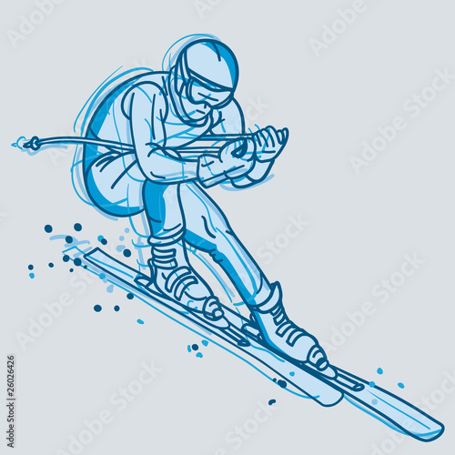 skifahrer #26026426