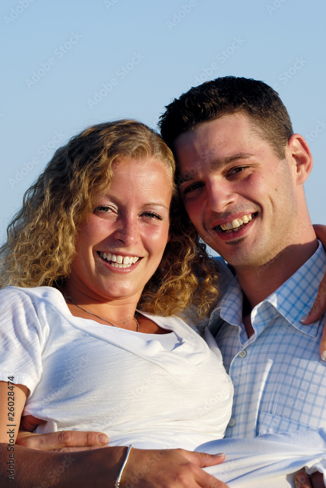 Obraz premium Happy young couple