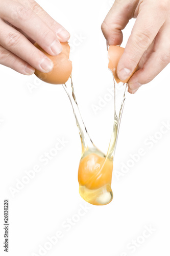 droping egg