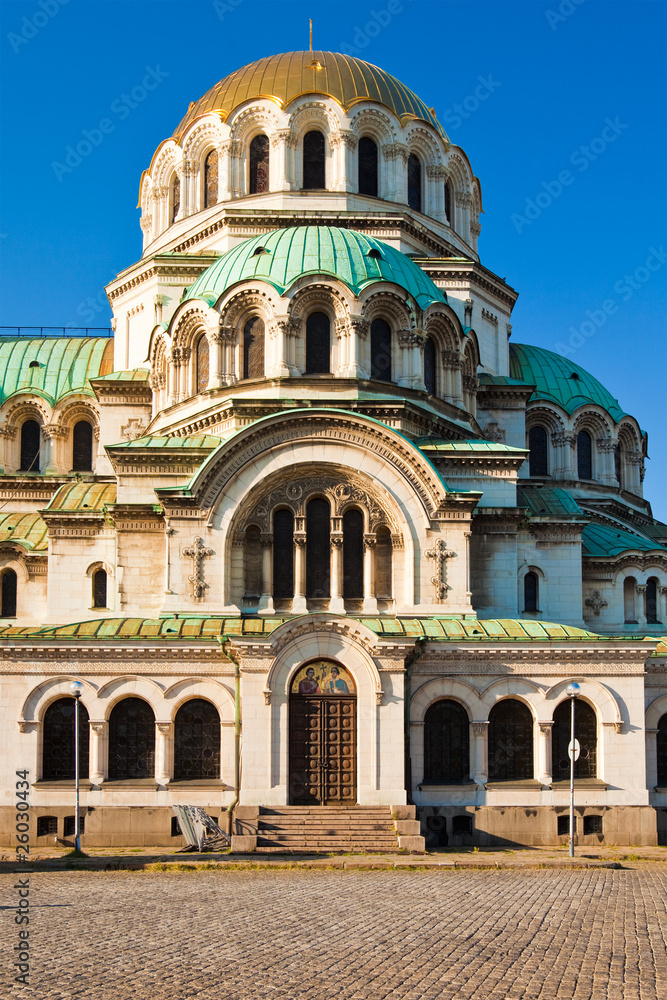 Side View of Alexander Nevsky Cathedral