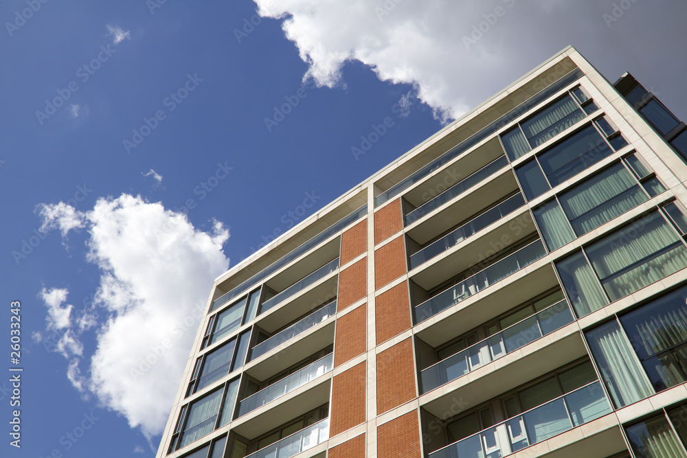 Modern Apartment Block
