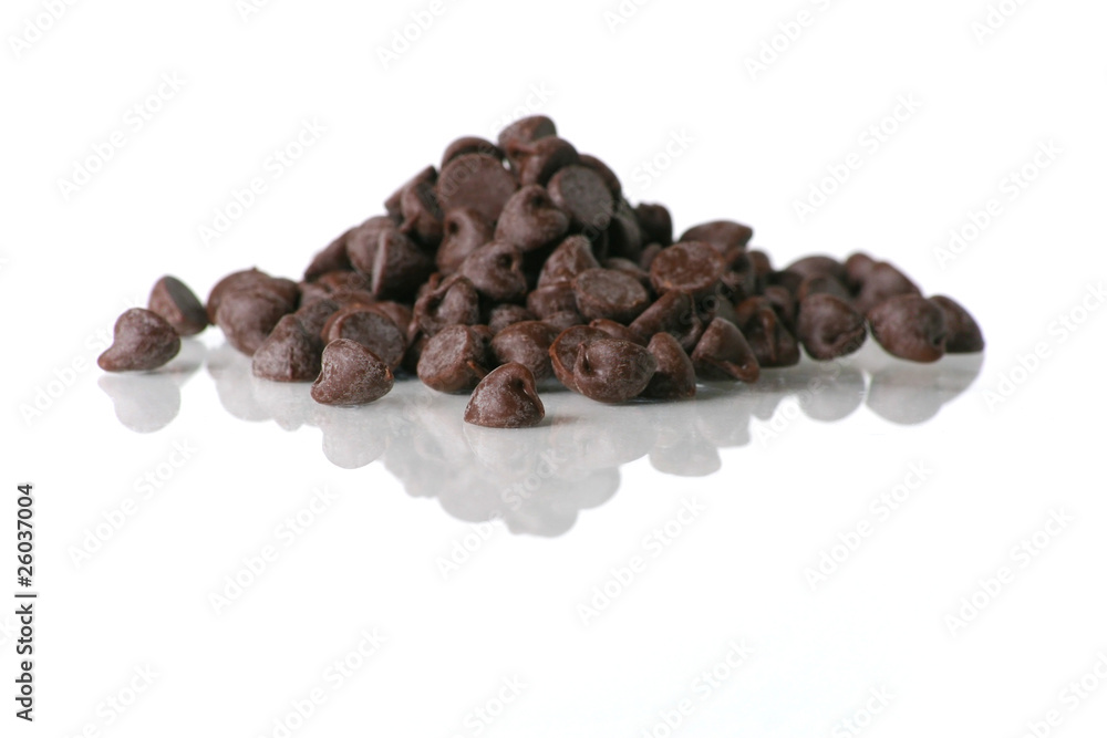 Obraz premium pile of dark chocholate
