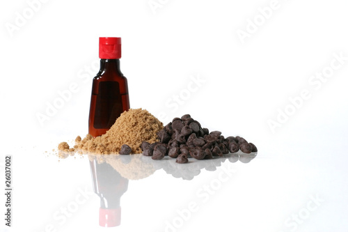 Картината върху платно cookie ingredients