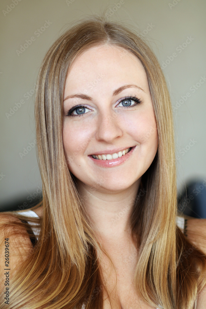 Charming young woman Charming young woman