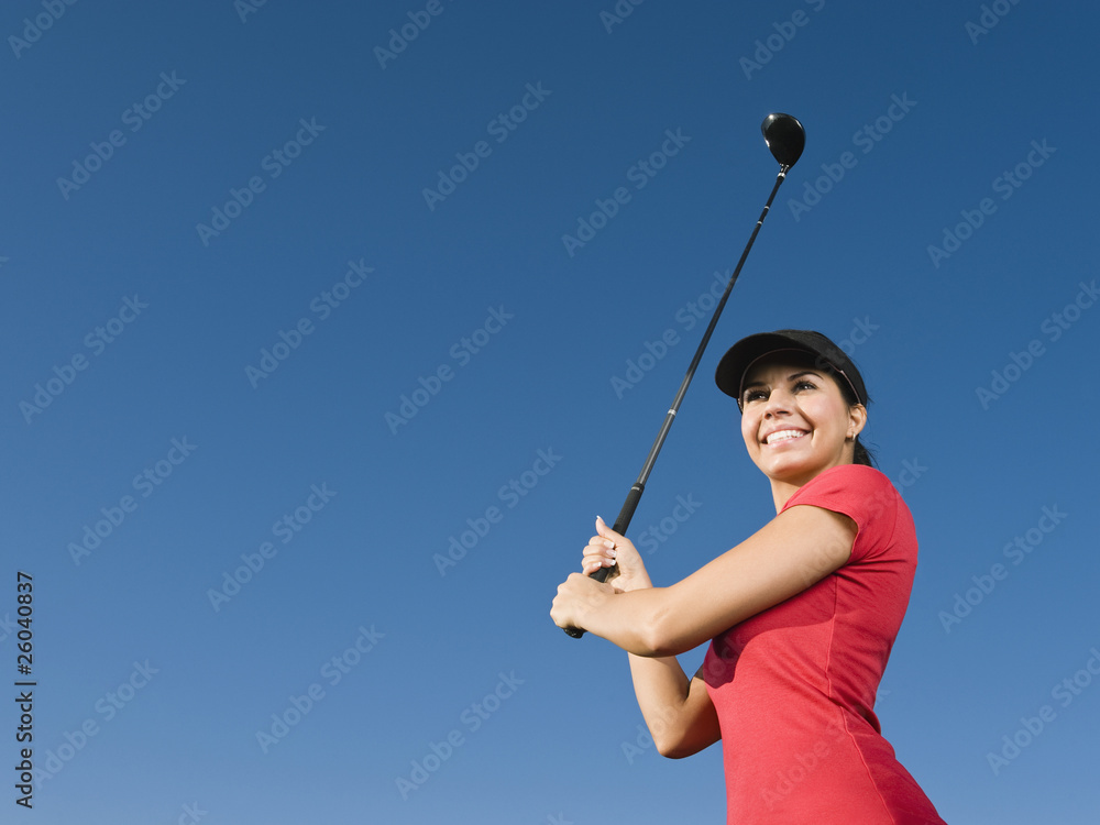 Native American swinging golf club Native American swinging golf club