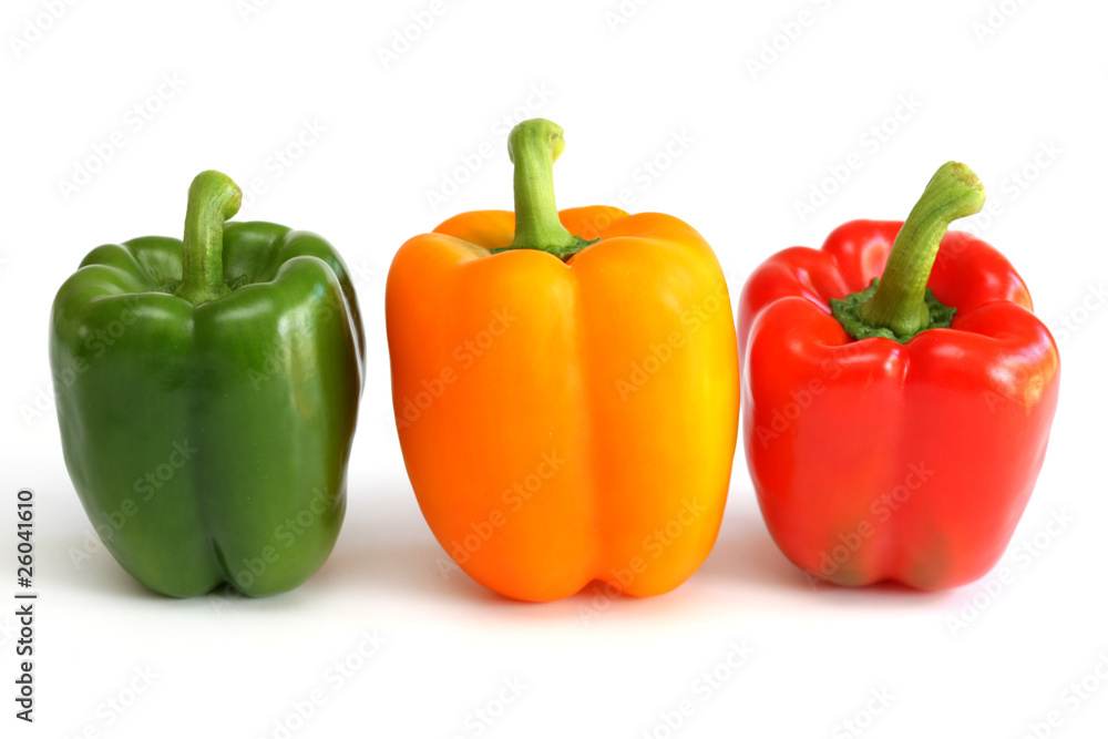 Red Green and Orange Peppers Red Green and Orange Peppers