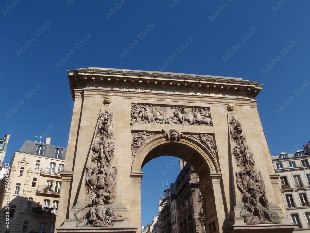 Porte Saint Denis à Paris