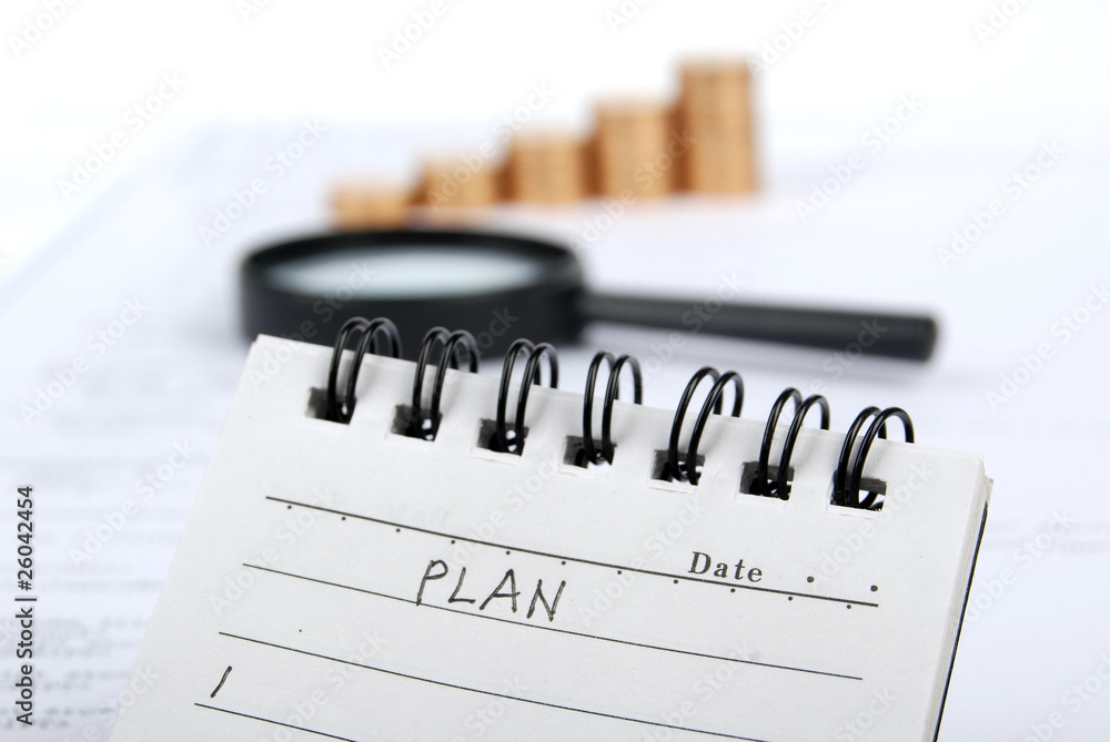 Fototapeta premium new plan