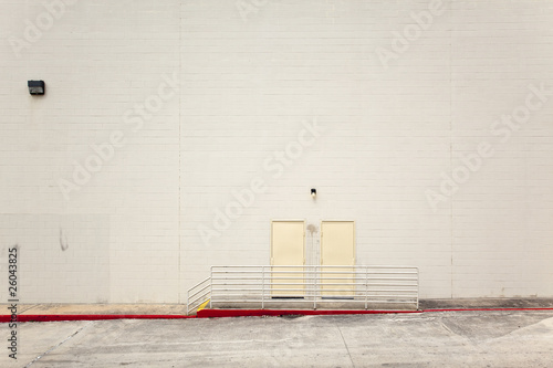 Canvas Print backgrounds - blank urban wall