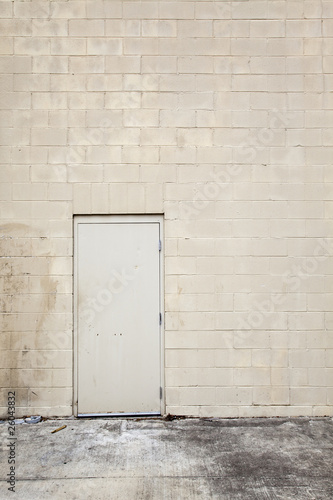 Slika na platnu backgrounds - blank urban wall