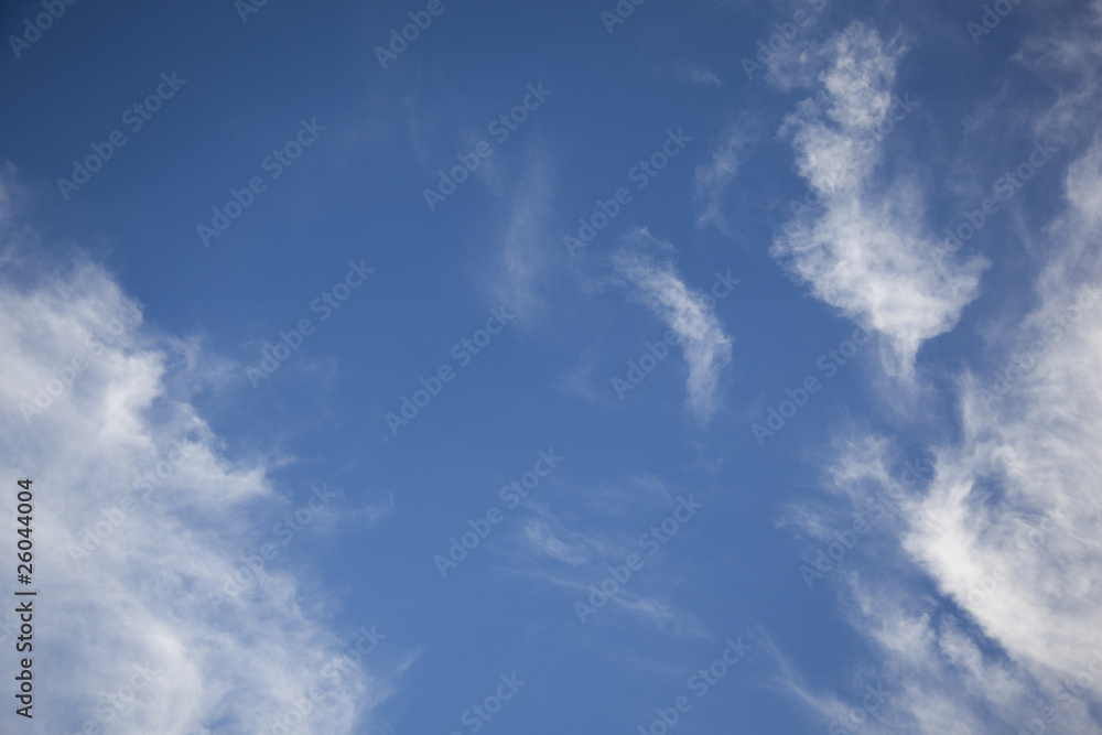 cloudscape - cheerful blue