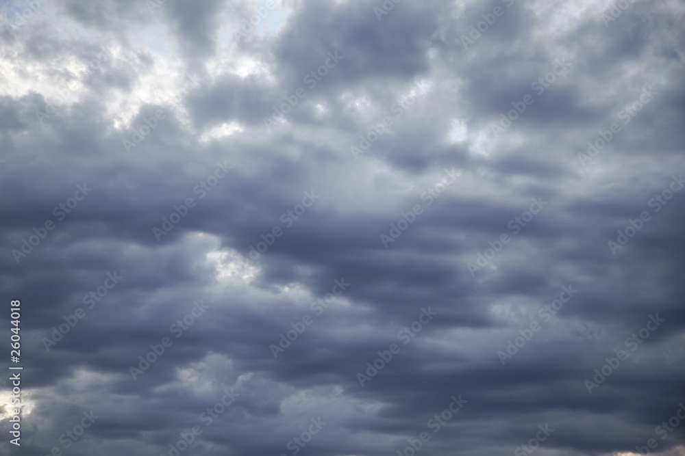 cloudscape - rain clouds