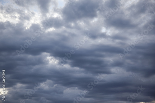 cloudscape - rain clouds