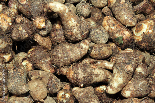 yam root in the markets