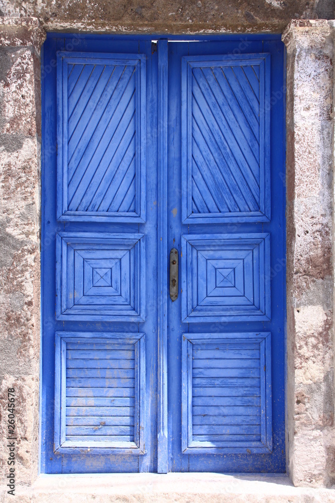 Fototapeta premium Une porte de couleur