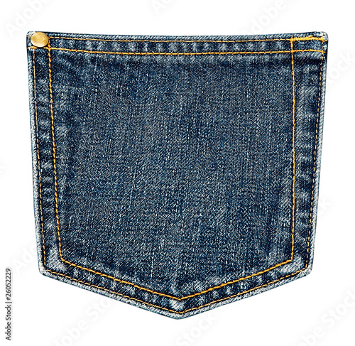 Jeans pocket.